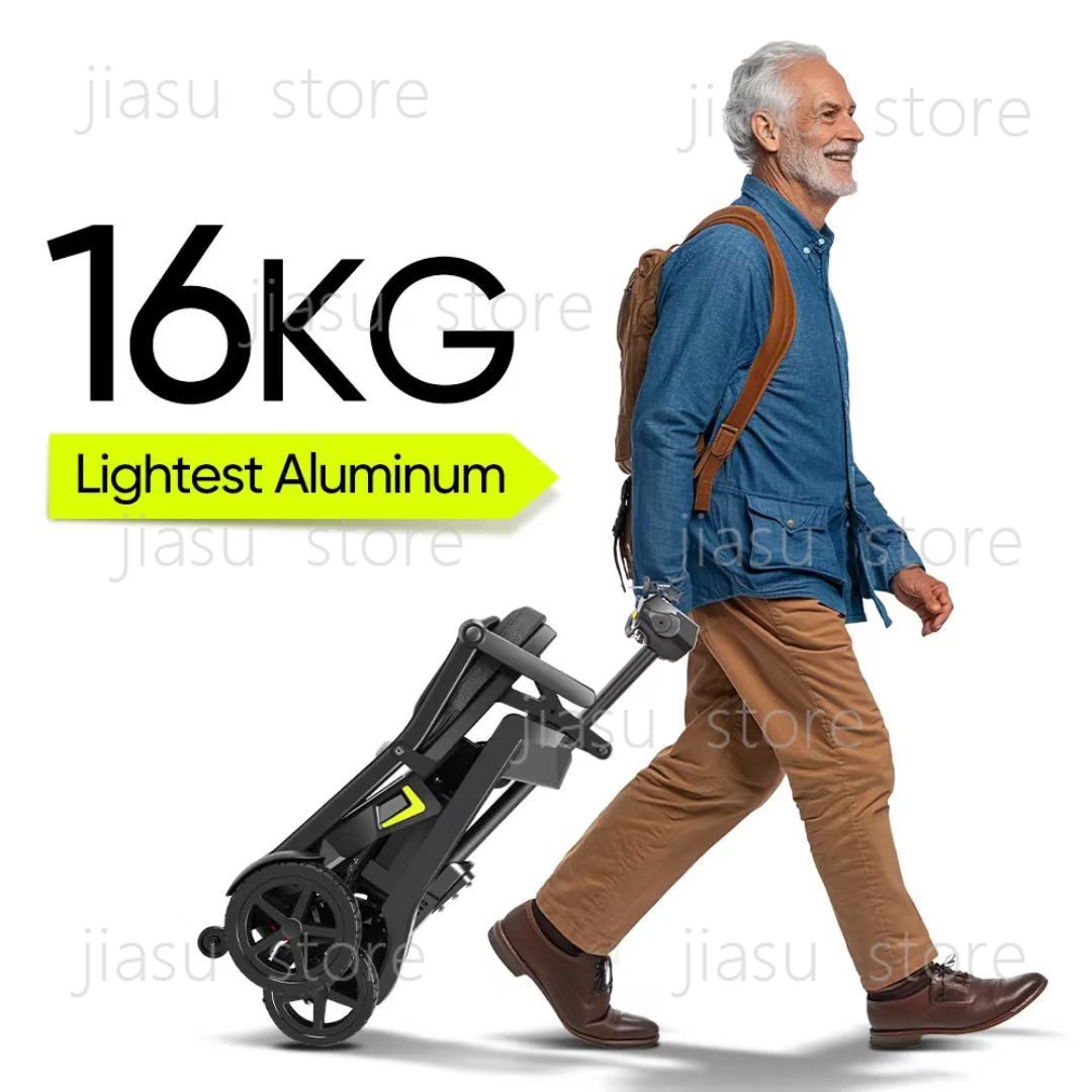 Smart Elderly Home - Katlanabilir Akıllı Elektrikli Mobilite Scooter'ı 4