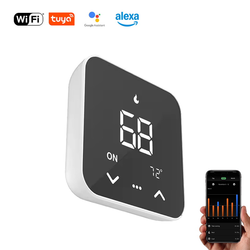 Smart Home Room - 2026 yeni Tuya WiFi Akıllı Termostat