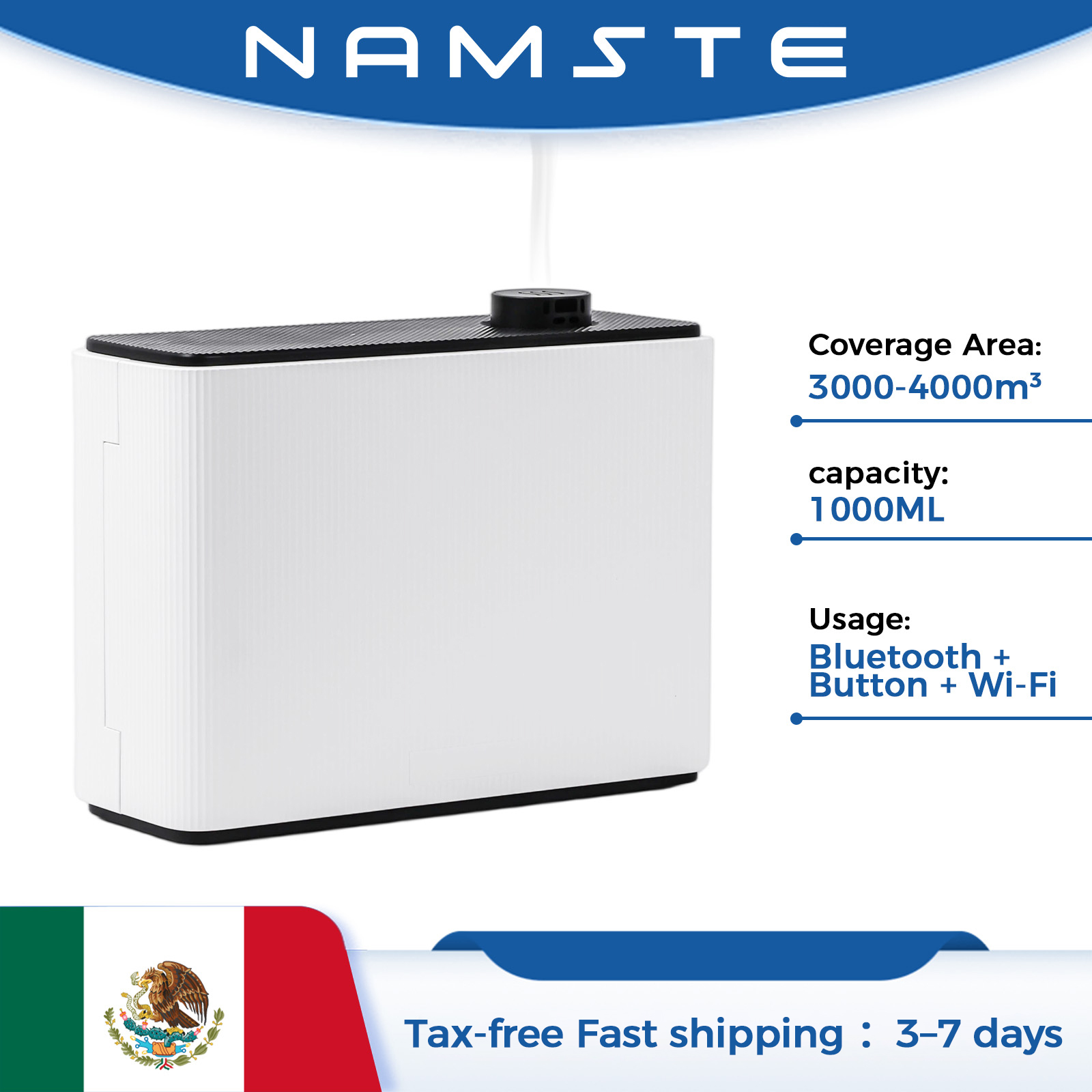 Smart Home Fragrance Diffuser - NAMASTE 1000ML Koku Difüzörü Ev Otel