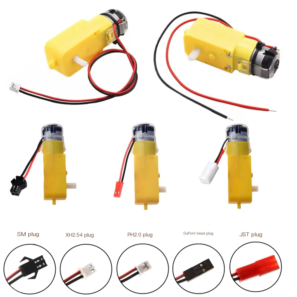 Smart Home Yellow - TT DC Motor 3V-6V DIY Akıllı
