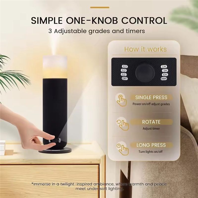 Smart Home Fragrance Diffuser - A23F-Oda Kokusu Difüzörü, 165M³'ye Kadar Alan
