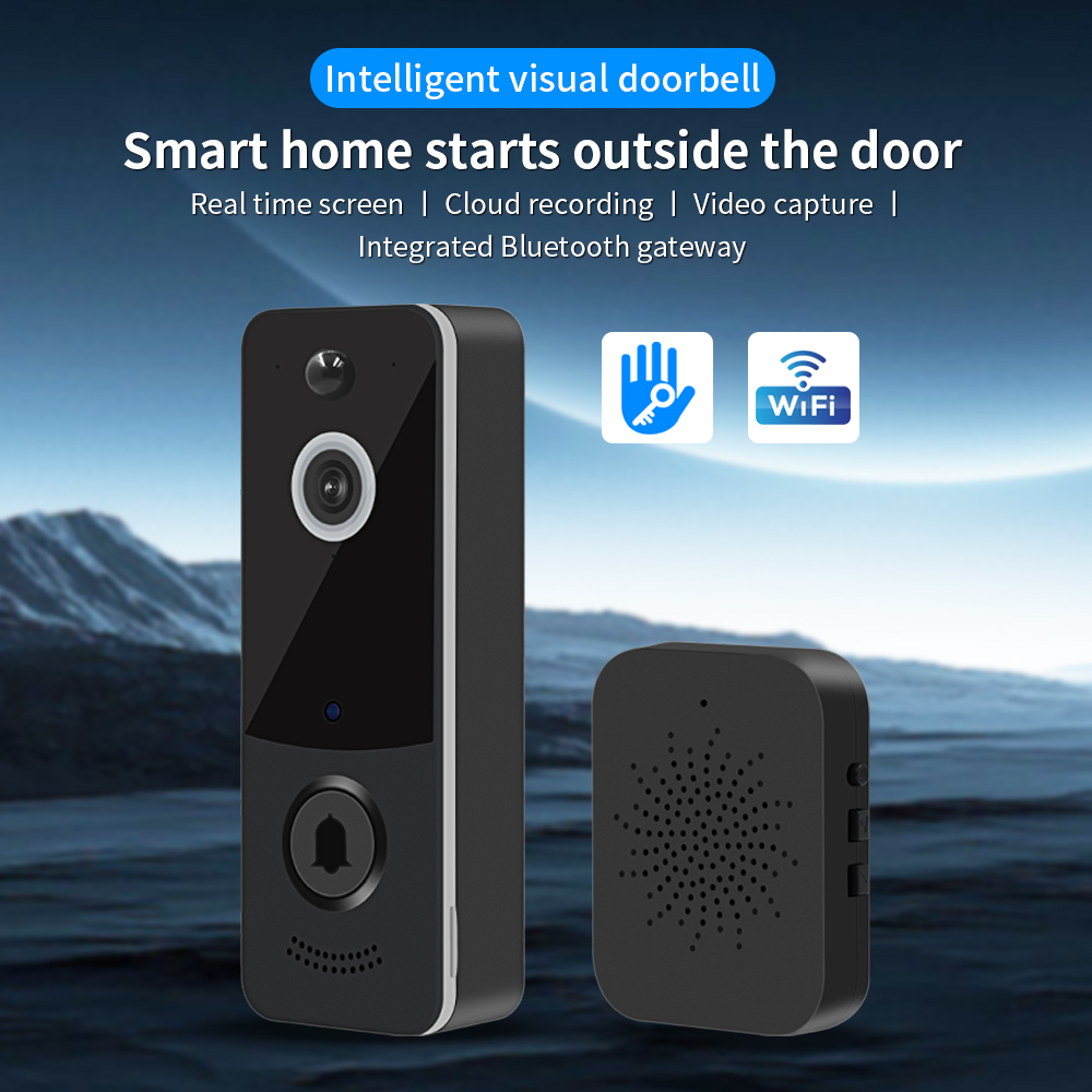 1080P WIFI Görüntülü Kapı Zili - Smart Home Video Doorbell incelemesi ve fiyatı