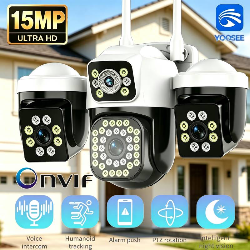 YOOSEE Ev Tipi 15MP IP Kamera, - Smart Home Kamera Outdoor incelemesi ve fiyatı