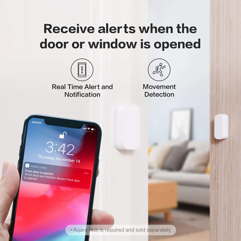 Aqara Kapı ve Pencere Sensörü, - Smart Home Xiaomi 2 incelemesi ve fiyatı