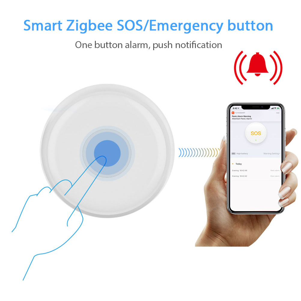 Kablosuz Panik Butonu Tuya Yaş - Smart Elderly Home incelemesi ve fiyatı
