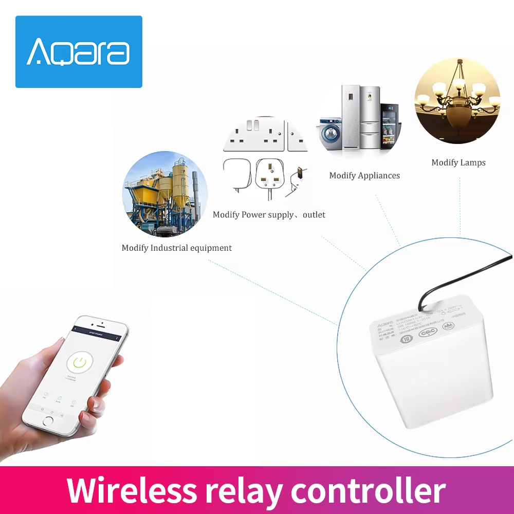 Orijinal Aqara çift yönlü kont - Smart Home Xiaomi 2 incelemesi ve fiyatı