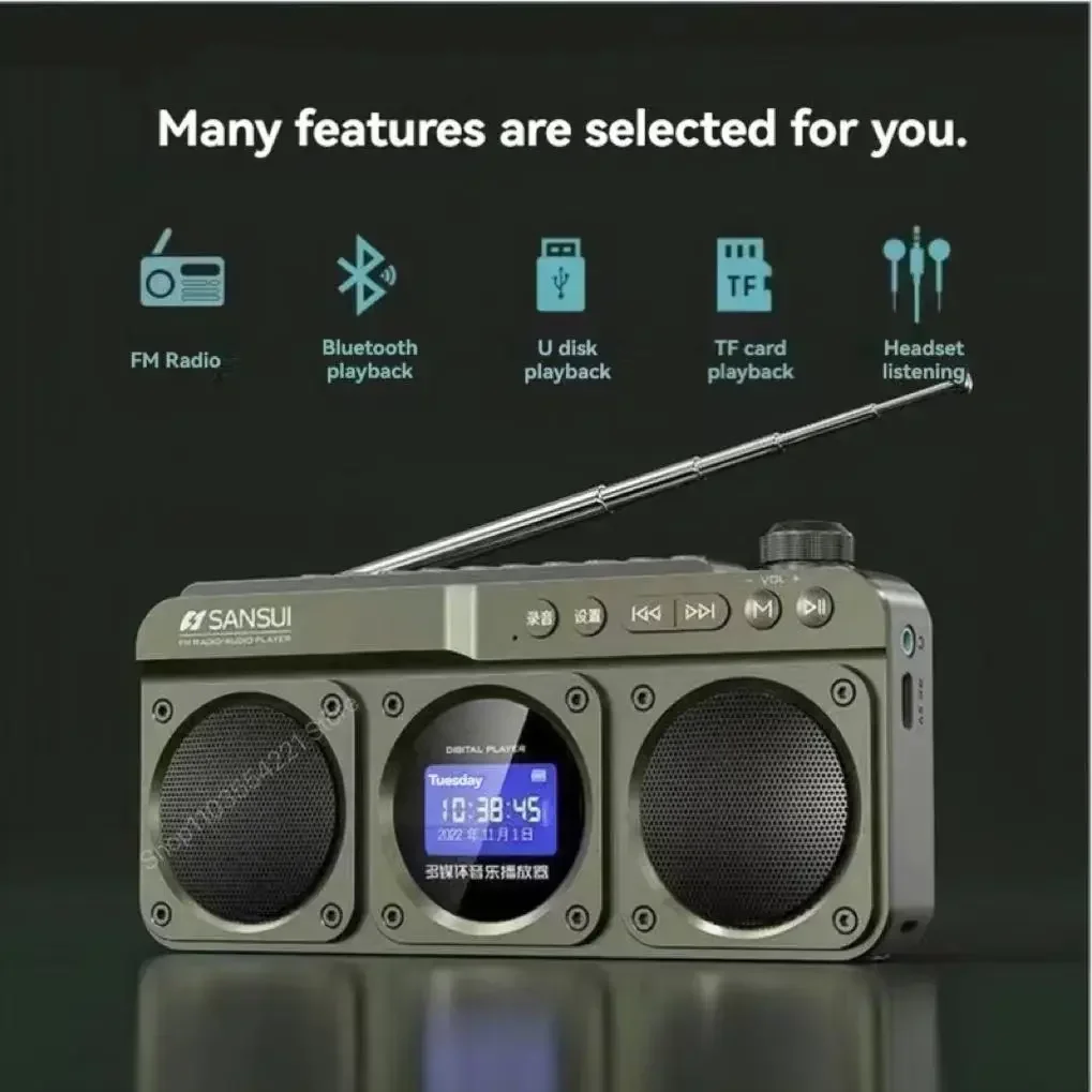 SANSUI F28 Çift Hoparlörlü Kab - Smart Elderly Home incelemesi ve fiyatı