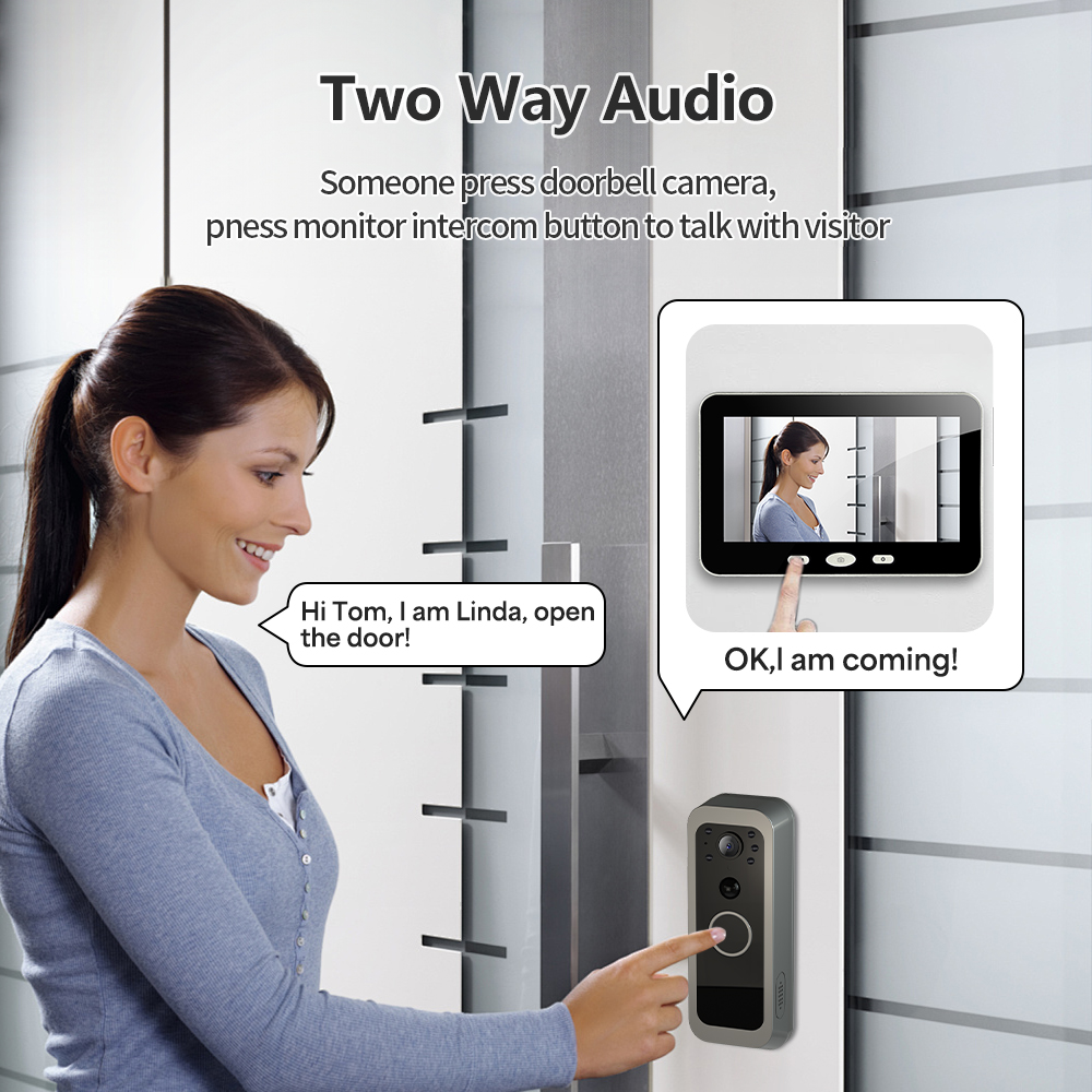Tuya Smart Life 3MP 2.4G WIFI  - Smart Home Video Doorbell incelemesi ve fiyatı